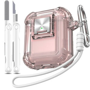 RFUNGUANGO bNt AirPods P[XJo[ANA\tg~^[O[hϏՌP[XAN[jOLbgtAApple Airpods 2nd/1st [dP[Xƌ݊ANAbh