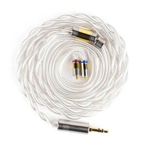 NICEHCK SnowCat 6NP+6N⃁bLP CzP[u MMCX 3.5mm vO AbvO[hP[u  RlN^ E hifi 1.2m DIY (3.5mm MMCX)