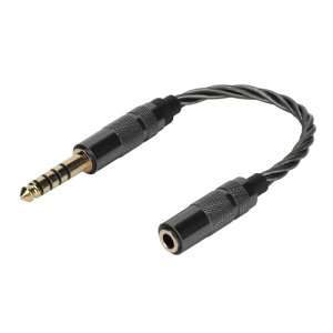 4.4mm �o�����X �I�X - 3.5mm �X�e���I ���X �A�_�v�^ �P�[�u�� �����b�L �R�l�N�^�ANW-ZX507 DMP-Z1 NW-ZX300A NW-WM1Z �p���X���X�����A�I�[�f�B�I�t�@���ɍœK