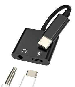 �Ή�iPhone 15 Pro Max Plus USB-C to 3.5mm�C���z���[�d�A�_�v�^�[�i2in1�jDAC���� AUX�h���O�� �Ή�Samsung�A�Ή�iPad 10 Mini6 Air4 5�AType-C�W���b�NCJJ0181
