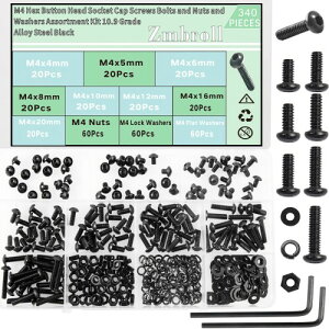 Zmbroll 340 M4{^wbh ZptLbvXN[ M4x4/5/6/8/10/12/16/20mm 10.9O[hYf|AۓlWZbg Zp`t S˂lWLbg