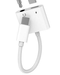 USB C to 3.5mm�C���z���W���b�N�A�_�v�^�[�i2in1�jType-C�[�d���I�[�f�B�I �Ή�iPhone 16 15 Pro Max �Ή�iPad Apple �Ή�Samsung S24 S23 Android �ԍڗp �A�N�Z�T���[�|�[�g�h���O��