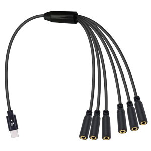 Poyiccot �^�C�vc 3.5mm �C���z�� �ϊ� �P�[�u���AUSB Type-c �C���z���W���b�N 3.5mm �P�[�u���A4�� �I�X -���X�Z�� �^�C�vc �C���z�� ���� �A�_�v�^�A�}�C�N�A�w�b�h�t�H���AGalaxy�AMacBook�Ή��C30