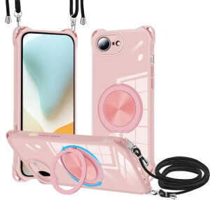 iPhone 16E 2025 p P[X NA MagSafeΉ O X^h 360x]ł CX[d lbN V_[ iphone 16E se4 Jo[ | | ΂߂ Rt ؍ ϏՌ ČRMILKi