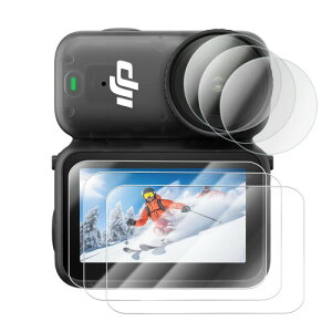 Rieibi (3+3���p�b�N) �X�N���[���v���e�N�^�[ & �����Y TPU �t���� DJI Osmo Nano�J�����p 0.25mm �d�x9H �����K���X DJI Nano�p