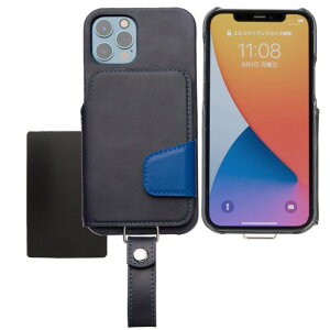 iPhone12ProE12^{vRAKUNI (Nj) ž^/MagSafeΉhV[gt/wʃJ[hP[X/֗ȑOʃJo[X/Xgbvt/X^h@\ilCr[u[j