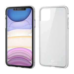 GR iPhone 11 P[X nCubh (KXƃ\tgfނ2\Ŗ{̂ی) AKX̗p CLEAR COLOR NA PM-A19CHVCG1CR