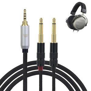 okcsc TCL3.5 �w�b�h�z���P�[�u�� SUNDARA ���P�[�u�� �C���z���E�w�b�h�z���p HiFiman�p MDR-Z7�EArya�ESUNDARA�EANANDA�ȂǂɓK�� OFC 4�c ����2.0m 2.5mm