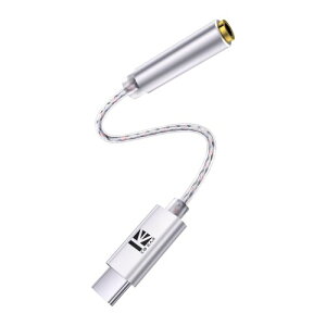 KBEAR TC12 �^�C�vc �ϊ� �C���z�� �^�C�vc �C���z���W���b�N �C���z���W���b�N �ϊ� 32bit/384kHz dac type-c 3.5mm to type-c �C���z���L�� usb dac �n�C���]HIFI���� �����\DAC�`�b�v �m�C�Y���Ȃ� (�V