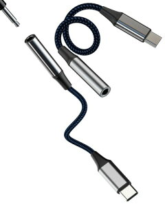 USB C to 3.5mm�C���z���W���b�N�A�_�v�^�[�i2����j�Ή�iPhone 16 15 Pro�p Type-C�I�X AUX�P�[�u�� Apple DAC�I�[�f�B�I �Ή�Samsung S25 �Ή�iPad Android�ԍڃw�b�h�z���Ή�