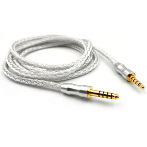 3APLUS EMG16 ���P�[�u�� �w�b�h�z�������p�P�[�u�� 5�� 4.4mm �o�����X�ڑ� �A�b�v�O���[�h�P�[�u�� 6N�P������16�c SONY MDR-1A/1000XM3/XM4/XM5/MV1/ATH-M50xBT2/MSR7 ���w�b�h�z���ɓK�� �V���o�[ 3.0m
