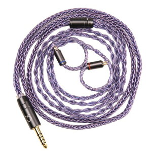 SoundsGood BlueFlame �u���[�t���C�� 8�c �n���h���C�h ���P�[�u�� �����x ���_�f�� PCUHD �C���z�� �A�b�v�O���[�h �P�[�u�� �o�����X�ڑ� �����P�[�u�� (2Pin(FLAT)-4.4mm)