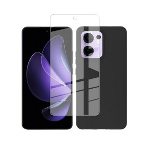�Ή� oppo Reno13 A 5G �P�[�X�}�b�g�u���b�N+ �����K���X �t���ی�t�B���� ���{���Ɏq�f�ލ̗p �K���X�t�B���� �d�x9H �ϏՌ� ������ ������ ��U�h�~�I�b�|���m13A 5G �P�[�X �J�o�[ �V���R