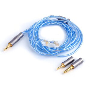 THIEAUDIO Oceania�p���W�E�����b�L��C���z���A�b�v�O���[�h�P�[�u�� ���P�[�u���\�̐݌v 24AWG Litz�^�C�v �v���O���O���\ 2.5mm/3.5mm/4.4mm�v���O���Ŏ��R�Ɍ����ł� MMCX/0.78mm2pin/QDC�R�l