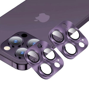 Kakuki For iPhone 14 Pro/iPhone 14 Pro Max JtB ACtH14 v/ACtH14 v }bNX JیtB ϏՌ IoI[o[h~ A~ JJo[ ((2)iPhone 14 Pro / 1