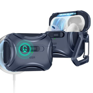 ESR AirPods Pro2 P[X MagSafeΉ AirPods Pro 2/1 (2023/2022/2019) (USB-C/LightningP[uΉ)A}OlbgWbNA͂ȗh~ACyberV[Y p[v