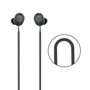 google pixel buds pro �ɓK�p �C���z�� �X�g���b�v �V���R���� �����h�~ �����h�~ �X�|�[�c�œK google pixel buds pro �p �l�b�N�X�g���b�v (�u���b�N)