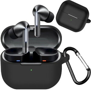 galaxy buds3 �P�[�X �Ή� galaxy buds3 �t��V���R�� �S�ʕی� �����[�d�\ �����h�~ �L�Y�h�~ �ϏՌ� �h�o �h�� �y�� ���[ �J���r�i�t��(�u���b�N)