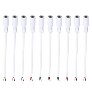 NAqiClearhillj10Zbg 15CM/0.49FT zCg XdsbOe[ovORlN^P[u | DC 5.5mm x 2.1mm RlN^ | AbvO[h 20AWG | LEDe[vCgA12V/24V d