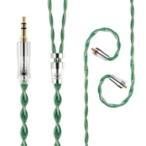 Yinyoo MMCX3.5mm �C���z���P�[�u�� ���P�[�u�� �C���z�������p�P�[�u�� 1.2m 4N�����x���_�f���⃁�b�L�f�� ���w���h�~�ґg�\�� �O���g�o�����X 2pin MMCX QDC�I���\ �A�b�v�O���[�h ������