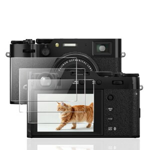 FUJIFILM�J�����Ή� X100VI / X100V / X-T5 / X-T4 / X-E4 �p�� �t�B���� �K���X�t�B���� �w��h�~ �t�� �ی�t�B���� ���Ɏq�f�ސ� �d�x9H �����K���X �����ߗ� �C�A�[�� �����z�� �X�N���b�`�h�~