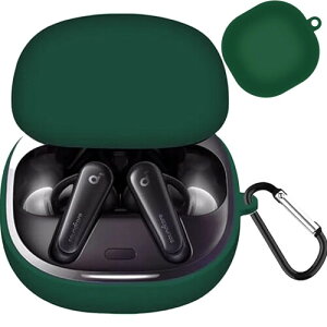 CIOODDW Anker Soundcore Liberty 4 P[XΉ soundcore liberty 4 tVR AJ[oeB[4P[X Sʕی [d LEDCg ϏՌ y LYh~  CX[dΉ L[