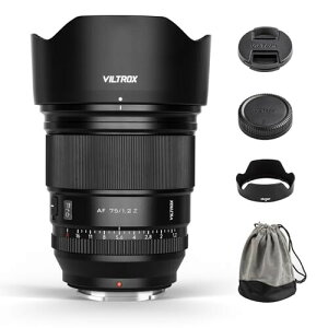 Viltrox AF 75mm F1.2 Pro ] Pœ_Y ijR Z}Eg/APS-C pjubN a {P AFΉ hohH iE|[g[gBeΉ 戵 Kis