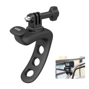 VRIG �V���R���o���h�}�E���g �t���L�V�u�����b�v�o���h ���@�\�e���V���R�[���u���P�b�g GoPro/DJI /Insta360 �p ���]��/�o�C�N�ɌŒ�\ MG-39