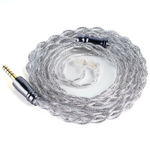 NICEHCK SilverWings �C���z�����P�[�u�� �A�b�v�O���[�h�P�[�u�� �����d���{�����d�����b�L��{6N�Ȃ܂����{6N�ēݓ����b�L��~�b�N�X���� 6N���x �A���~���V�[���h qdc 2Pin 4.4mm �����p�C����