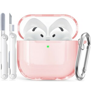Inesore for AirPods5/4 �P�[�X �N���A (2026/2024) -�s���N