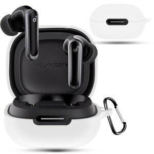 For anker soundcore p40i �P�[�X �Ή� anker soundcore p40i �_�炩�����K�ȃV���R���f�ށi�J���r�i�t�� �j�����̖h�~ �����h�~ �L�Y�h�~ �ϏՌ� �����[�d�\ �h�� �h�o (�z���C�g)