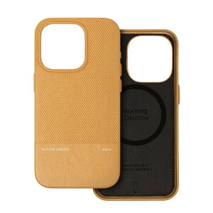 Native Union�i�l�C�e�B�u���j�I���j(Re)Classic Case - MagSafe�Ή��œ����}�O�l�b�g�t�� - ���T�C�N������ѐA���R���̑f�� - ���ϋv����6ft / 1.8m�̗����ی� - iPhone 15 Pro�i�N���t�g�j�ɑΉ�