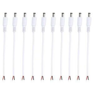 NAqiClearhillj10Zbg 15CM/0.49FT zCg IXdsbOe[ovORlN^P[u | DC 5.5mm x 2.1mm RlN^ | AbvO[h 20AWG | 12V/24V LEDe[vCgEg