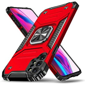 GTUJWN Galaxy Note10 Plus ケース リング付き 耐衝撃 TPU 車載対応ホルダー対応 スマホケース PC スタンド機能 薄型 軽量 ギャラクシーnote10plus カバー カメラ保護 衝撃吸収 指紋防止 黄変防止 一