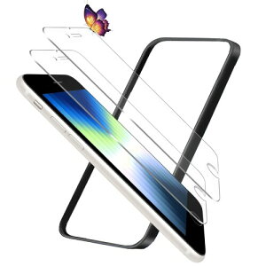 UNEED iPhone SE3/SE2 p̃tB iPhone8/iPhone7 p KXtB iPhone SE 3/2 p tیtB ^b`\t/CA[/P[XƊ/dx9H/Uh~/wh