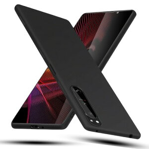 for SONY Xperia 5 III �P�[�X �}�b�g�u���b�N�C�菝�h�~ �w��h�~ �Ռ��z�� ���E�ȒP SO-53B / SOG05�Ή� �J�o�[ �S�ʕی� �y�� ���^ �g�ѕ֗���