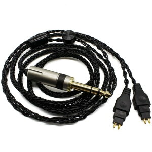 Youkamoo�����p�I�[�f�B�I�A�b�v�O���[�h�P�[�u�� �݊��� Compatible for Sennheiser HD650 HD600 HD580 HD660S HD660S2 HD58X Massdrop HD6XX �⃁�b�L���P�[�u�� 6.35mm, 1.5m / 150cm
