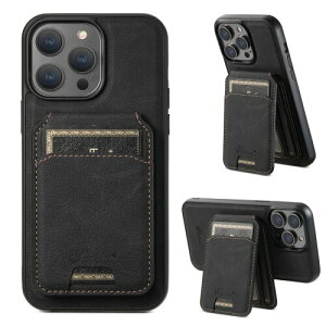 JCGOOD iPhone 14 Pro ケース MagSafe対応 いphone14 Pro ケース 背面magsafe カード ケース付き 分離式 マグセーフ ワイヤレス充電対応 カード収納 アイフォン14 プロ カバー スタンド機能 背面カード