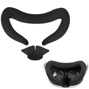 Meta Quest 3 p ̃VRJo[ AC}XN tFCX}XN VR Ry h~ hJo[ tFCXJo[ ANZT[ (Black)