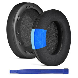 Adhiper �C���[�p�b�h Sony WH-1000XM3�p�A�A�b�v�O���[�h��p�Q���A�\�t�g�v���e�C�����U�[�A�m�C�Y�A�C�\���[�V�����������[�t�H�[�� (�u���b�N)