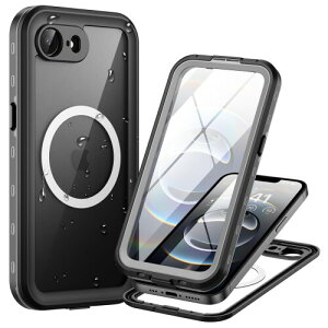 Lanhiem iPhone 16e p P[X hP[X IP68ČRKi MagSafeΉ }Olbg Face IDF/ϏՌ/~/ho/h/Be/QI[d/y/Xgbvt tOȒP Sʕی̃ACt