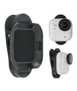 Qanuxy Insta360 GO Ultra �o�b�N�p�b�N�N���b�v 360�x��] �y�ʃR���p�N�g �}�O�l�b�g�����t�� �X�q �� �o�b�O�X�g���b�v�Ή� ���̓��j���N���b�v �A�E�g�h�A�B�e�A�N�Z�T���[