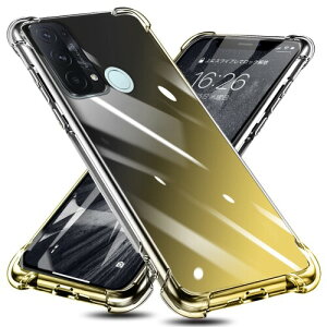 OPPO Reno5 A �P�[�X �N���A TPU �O���f�[�V�����F �ϏՌ� �I�b�| ���m ���m5 A �J�o�[ ���� ��̌^ �����h�~ �h�o �ό`�h�~ �I�b�| �J�o�[ ��/�S�[���h W-CSZH-018-05