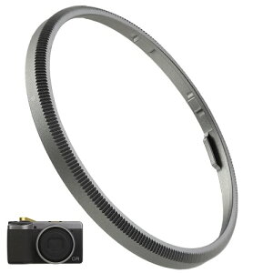 Haoge ���^�������Y�f�R���[�V���������O�L���b�vRICOH GR IV GR4 HDF���m�N���f�W�^���J�����p�A�����Y�A�N�Z�T���[GR 4���R�[GN-3�����O�L���b�v�̑�ցARRC-GR4-�O���[