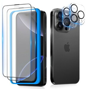 �A���`�O���A iPhone16 Pro �p �K���X�t�B���� ���炳�� �t���ی� �t�B���� �Q�[���p �^�b�`�� �����K���X �T���T�� �{�J�����t�B����2��