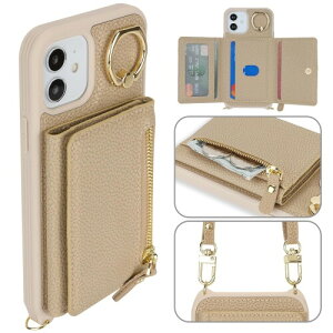 for iPhone 12 Mini ʗp P[X | ΂ߊ| t@Xi[ Xgbvt   Case Jo[ SunYoo ACtH 12Mini 360°]uPbg for iPhone12 Mini 蒠^ K z^Jo