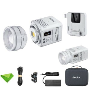 Godox ML150Bi �o�C�J���[ LED �r�f�I���C�g�A61054 Lux@1m�A5600K LED �����A11��ނ̃G�t�F�N�g�A�A�v���ƗL�� DMX/CRMX �R���g���[���ACRI:96�ATLCI:96�AGodox �}�E���g ���O�p���C�g�AVlog�A�f�搧��