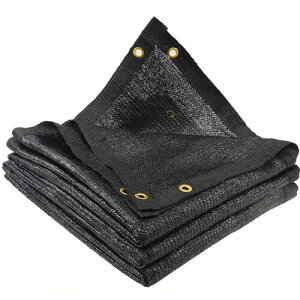 MORYTRADE 遮光ネット 寒冷紗 遮光ネット シェード 農業用 園芸 遮光率70% ハトメ付き ブラック遮光率70% 3m×3m