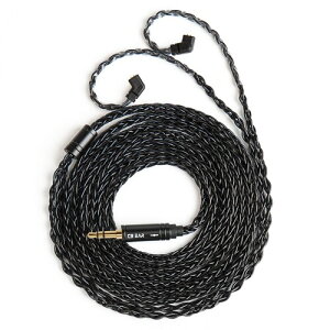 Yinyoo QDC 3.5mm���P�[�u�� 2���[�g�� 8�{14�c�⃁�b�L Litz 22 AWG�W���Ő��Y 3.5mm�C���z���A�b�v�O���[�h�P�[�u�� �C���t�H�������P�[�u�� ZSN-PRO-X/ZSTX/ZSN/ZS10/ZS10-PRO/EDX/EDXPRO/Castor ���ɑΉ��i�u