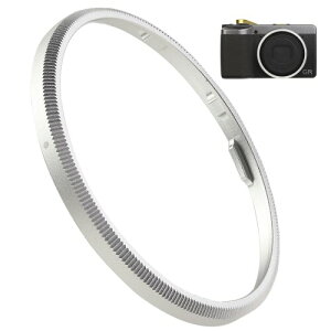 Haoge ���^�������Y�f�R���[�V���������O�L���b�vRICOH GR IV GR4 HDF���m�N���f�W�^���J�����p�AGR 4�����Y�A�N�Z�T���[Ricoh GN-3�����O�L���b�vRRC-GR4-�V���o�[�̑��